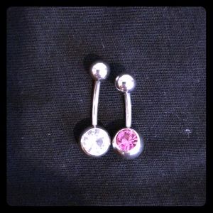 14 gauge belly rings